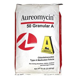 Akey Zoetis 01-1005 Aureomycin® 50 Granular, 50 lb, Brown