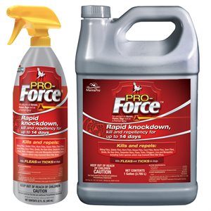 Manna Pro® Pro-Force™ 594425331 Fly Protection Spray, 1 qt, Red, For Dog