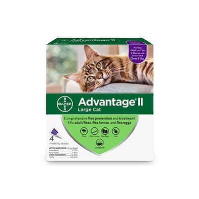 Advantage II F&T Cat 9lb & Over 4month
