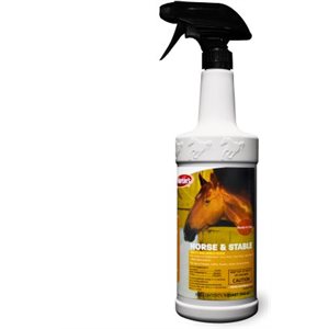 Control Solution Martin´s® 4510 Horse & Stable Consumer Multi-Use Insecticide Spray, 32 oz, Clear, For Horse, Cattle, Poultry, Swine, Goat, Sheep