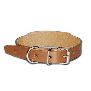 Beagle Leather Collar Brown 3 / 4"X17"