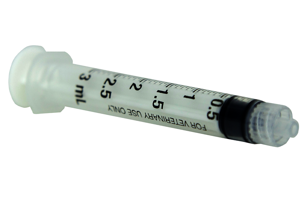 Neogen Ideal® 9171 Disposable Syringe, 3 cc, For Livestock
