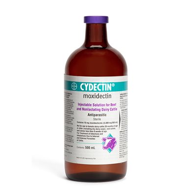 Cydectin® Moxidectin Injectable Solution, 500 mL