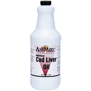 AniMed™ Blend Cod Liver Oil Supplement, 32 oz Bottle