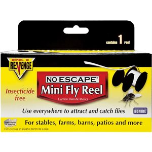 Bonide Revenge Mini Reel Kit Sticky Fly Tape