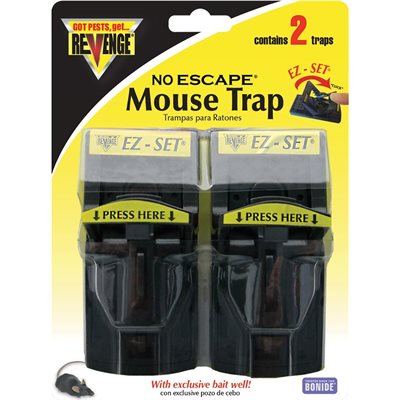 Bonide Revenge EZ Set Mouse Traps 2pk.