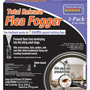 Bonide Total Release Flea Fogger 6oz. 3 Pk.