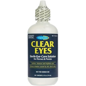 Farnam® FAR032406 Clear Eyes Sterile Eye-Care Solution, 3.5 oz, Horse