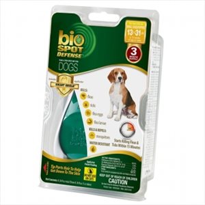 Bio Spot Defense Sm Dog 3Month - 13-31lbs