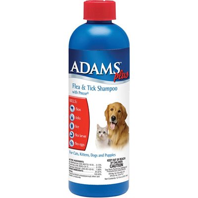 Adams F&T Cleansing Shampoo 12oz