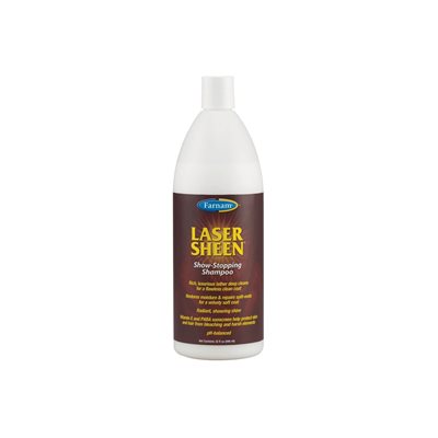 Farnam® FAR100505792 Laser Sheen® Show-Stopping Shampoo, 30 oz, Horse