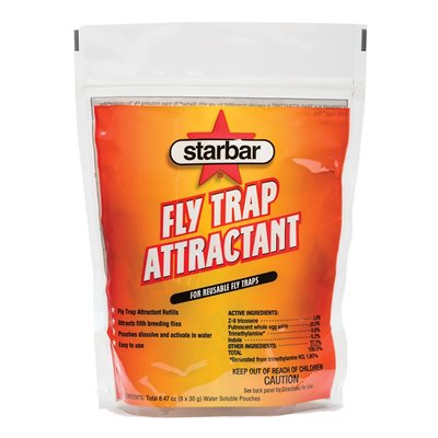 Farnam® Starbar® Fly Trap Attractant Refill, 8 x 30 gm