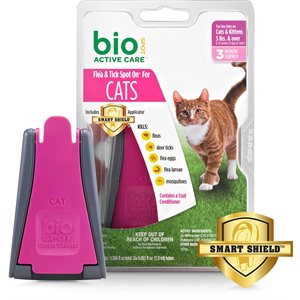 Bio Spot F&T Control Cats Under 5lb (3mo)
