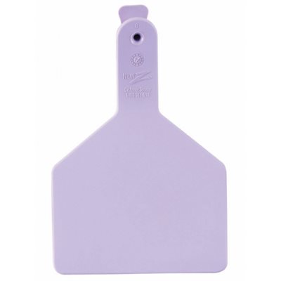 Z Tags™ FAR9053607 One-Piece Blank Ear Tag, 3 inch x 4-1 / 2 inch, Purple, Cattle