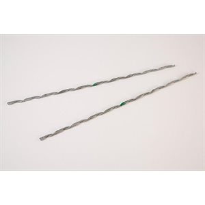 Preformed Line Products FRS-18-125 Ranchmate® Fence Repair Splice, 12.5 ga Smooth Wire x 18 ga Barbed Wire, Galvanized Steel