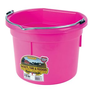 Flatback Bucket Hot Pink 8 Qt