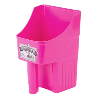 Plastic Feed Scoop Hot Pink(Enclosed) 3qt.