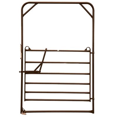 UTILITY 6' BOW GATE 9' TALL Brown