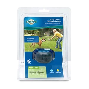 Radio Systems PetSafe® Stay & Play® Wireless Fence Rechargeable Collar, 3 / 4 inch, Dog