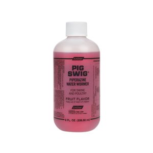 Goodwinol Products Legear Pig Swig® PS08 Piperazine Water Wormer, 8 oz, For Swine & Poultry