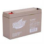 Interstate Batteries® Sealed Lead-Acid Battery, 6 V, 12 Ah, 0.187 inch, F2
