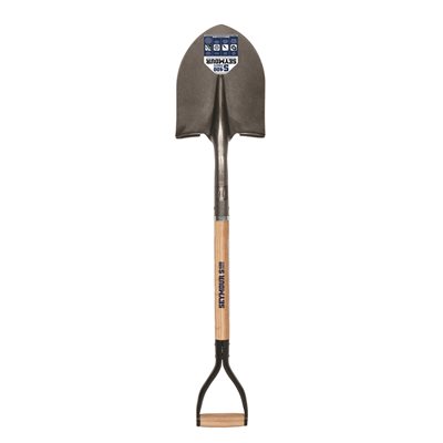 S400 Jobsite Shovel (49151) w / Wood Handle - Round Point - 30"