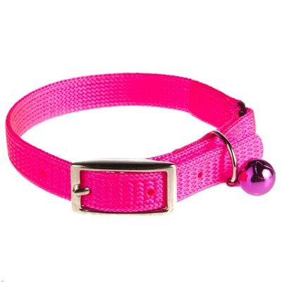 Valhoma® 360 10 HP Single Layer Collar, 3 / 8 inch x 10 inch, Hot Pink, For Cat
