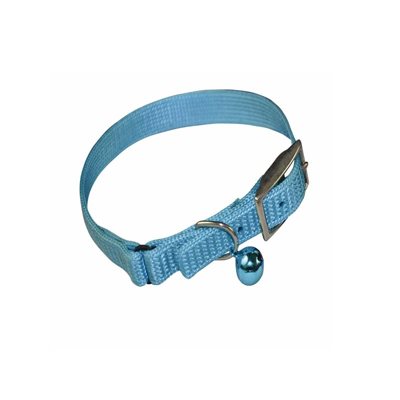Valhoma Single Layer Collar 3 / 8"x8", Blue, For Cat