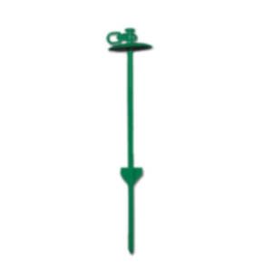 Valhoma® 8703603 Dome Tie-Out Stake, 20 inch, Green, For Dog