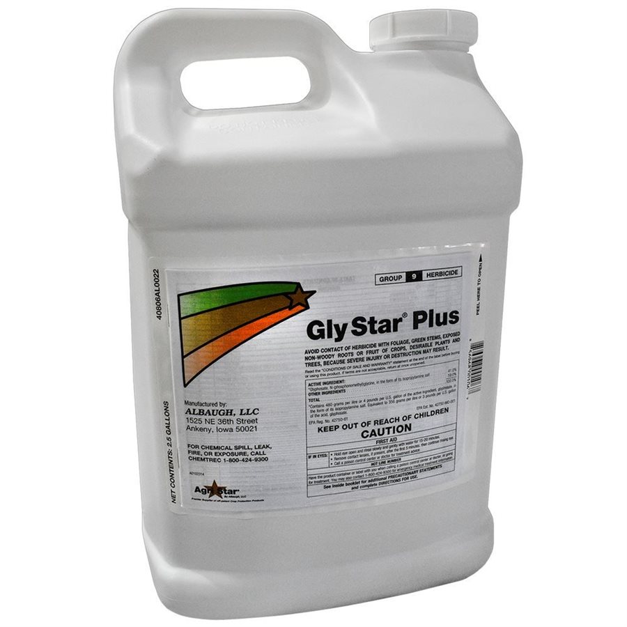 GlyStar Plus (Glyphosate 41%) - 2.5 Gallon